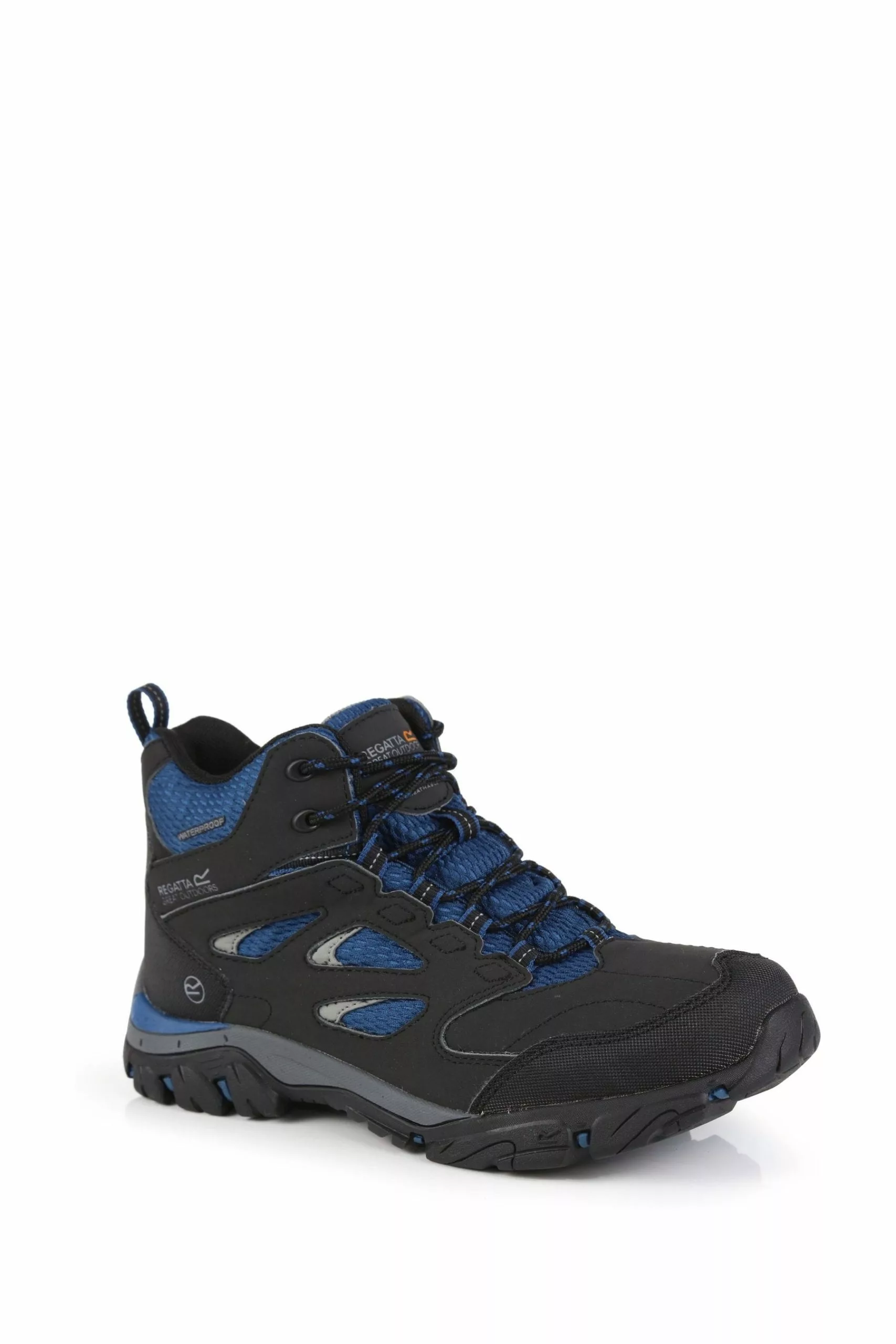 Regatta Holcombe IEP Dark Grey Mid Waterproof Walking Boots 4 Regatta Holcombe IEP Dark Grey Mid Waterproof Walking Boots - Image 2