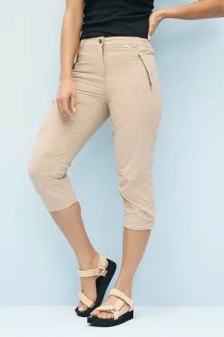 Regatta Chaska II Cream Capri Trousers