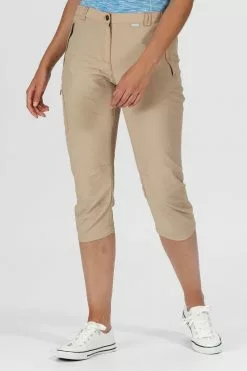 Regatta Chaska II Cream Capri Trousers -Regatta Shop 180439s5