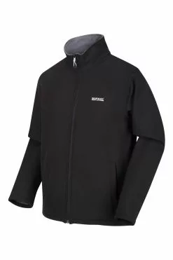 Regatta Black Cera V Full Zip Softshell Jacket 14 Regatta Black Cera V Full Zip Softshell Jacket -Regatta Shop 253752s6