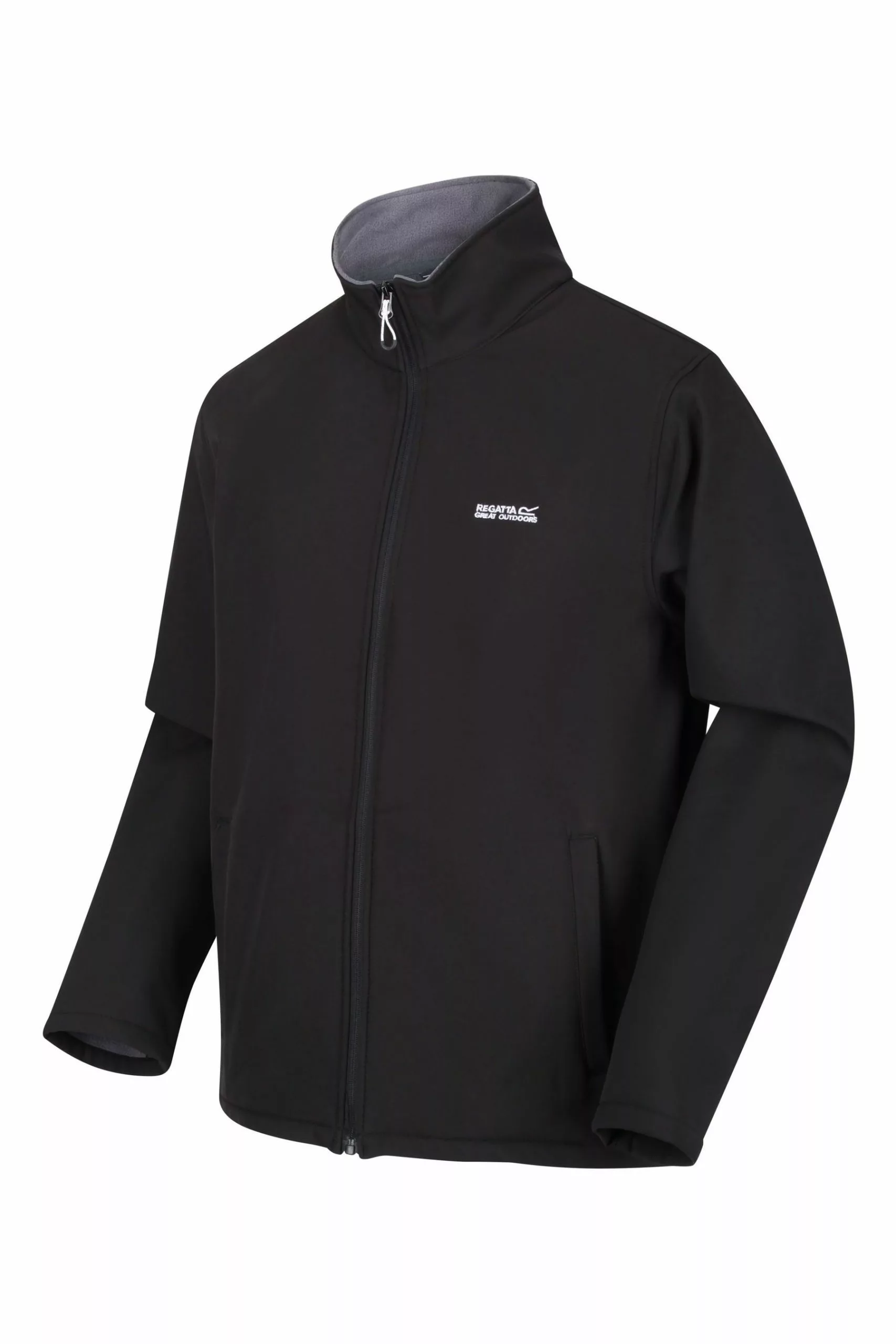 Regatta Black Cera V Full Zip Softshell Jacket 8 Regatta Black Cera V Full Zip Softshell Jacket - Image 6