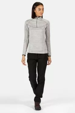 Regatta White Womens Yonder Half Zip Fleece -Regatta Shop 272058s3