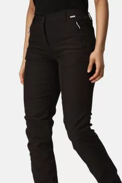 Regatta Black Womens Geo II Softshell Trousers -Regatta Shop 287186s4