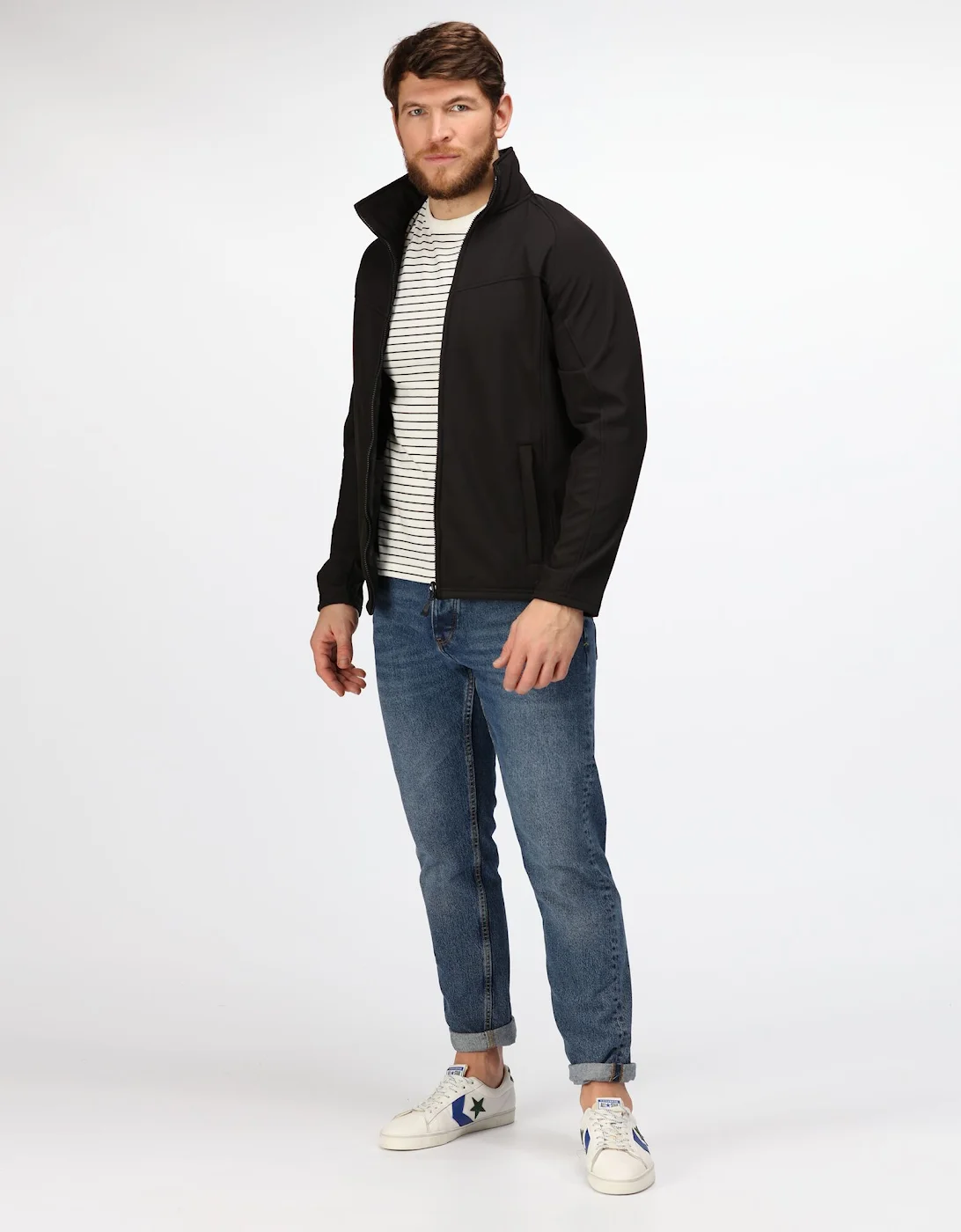 Regatta Uproar Mens Softshell Wind Resistant Fleece Jacket 6 Regatta Uproar Mens Softshell Wind Resistant Fleece Jacket - Image 4