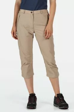 Regatta Cream Chaska Ll Capri Trousers