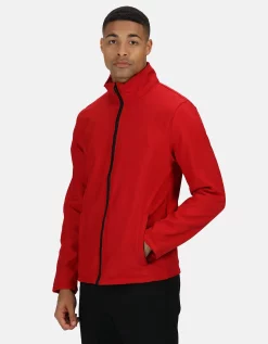 Regatta Standout Mens Ablaze Printable Soft Shell Jacket -Regatta Shop 34312414 Zoom