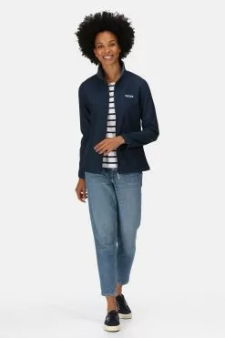 Regatta Blue Connie V Full Zip Softshell Jacket -Regatta Shop 383298s3