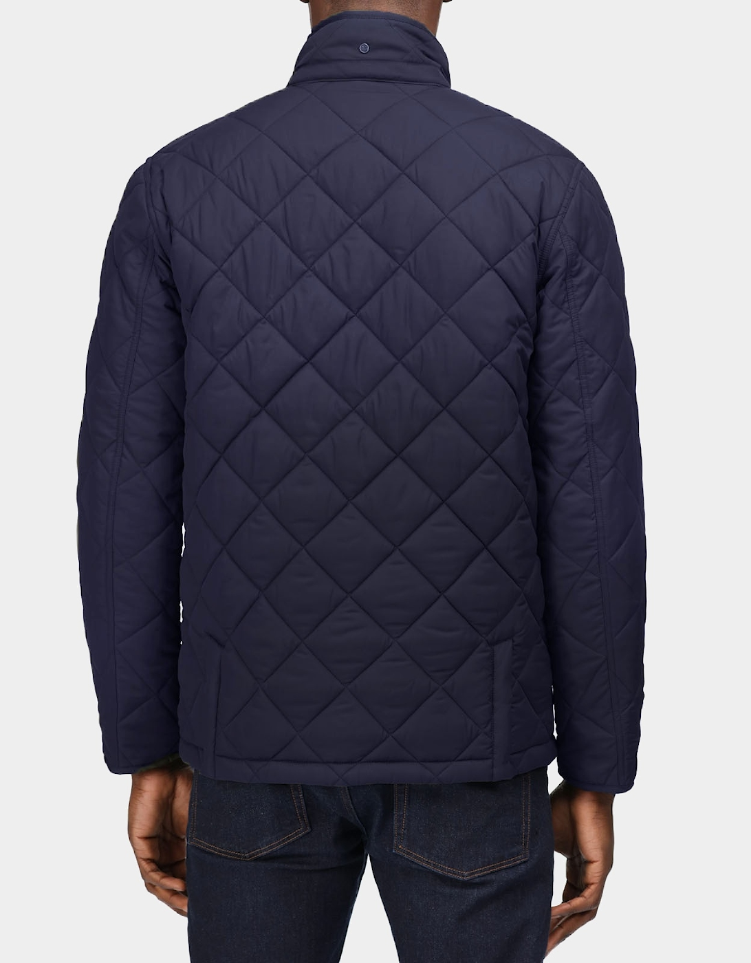 Regatta Mens Londyn Outdoor Quilted Insulated Jacket Coat - Navy - 3XL 4 Regatta Mens Londyn Outdoor Quilted Insulated Jacket Coat - Navy - 3XL - Image 2