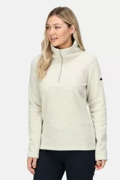 Regatta Cream Solenne Half Zip Fleece