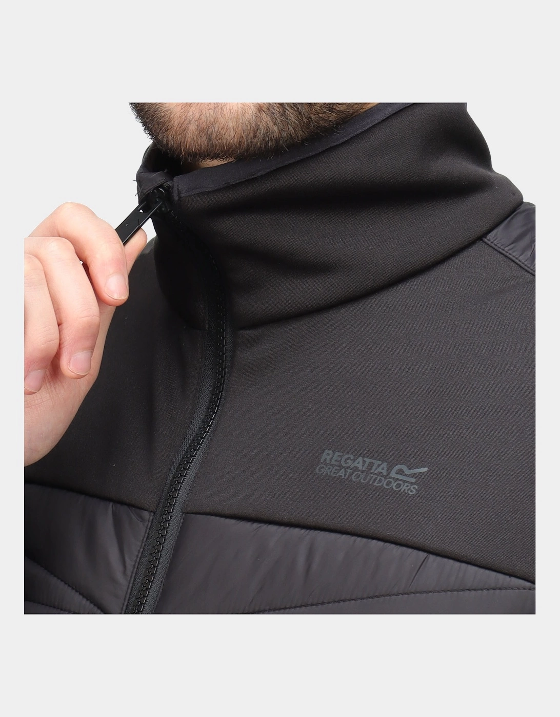 Regatta Mens Clumber II Hybrid Water Repellent Insulated Walking Jacket 4 Regatta Mens Clumber II Hybrid Water Repellent Insulated Walking Jacket - Image 2