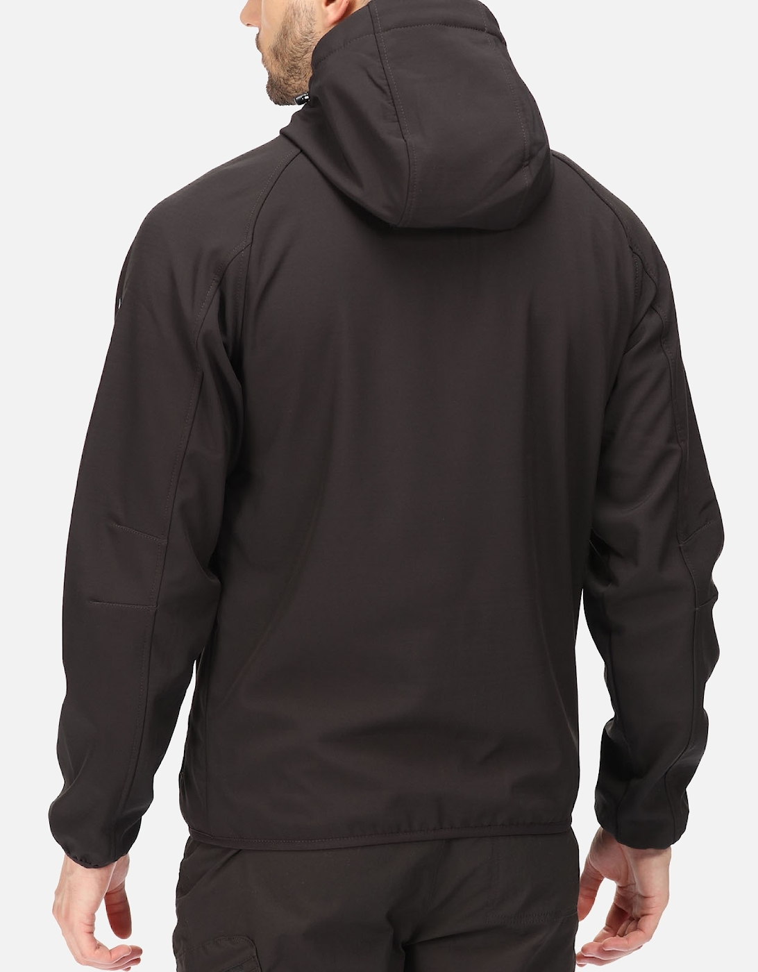 Regatta Mens Arec III Outdoor Hooded Walking Softshell Jacket Coat 5 Regatta Mens Arec III Outdoor Hooded Walking Softshell Jacket Coat - Image 3