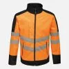Regatta Mens Hi Vis Pro Softshell Workwear Jacket 2 Regatta Mens Hi Vis Pro Softshell Workwear Jacket -Regatta Shop 46086638 Zoom