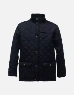 Regatta Mens Tyler Quilted Jacket TRA441 Navy