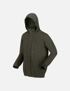 Regatta Mens Feelding Linear Waterproof Bomber Jacket -Regatta Shop 48810805 Zoom