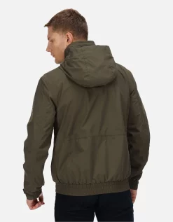 Regatta Mens Feelding Linear Waterproof Bomber Jacket -Regatta Shop 48810837 Zoom