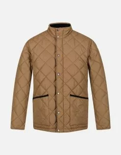 Regatta Mens Londyn Quilted Water Repellent Insulated Jacket -Regatta Shop 51441885 Zoom
