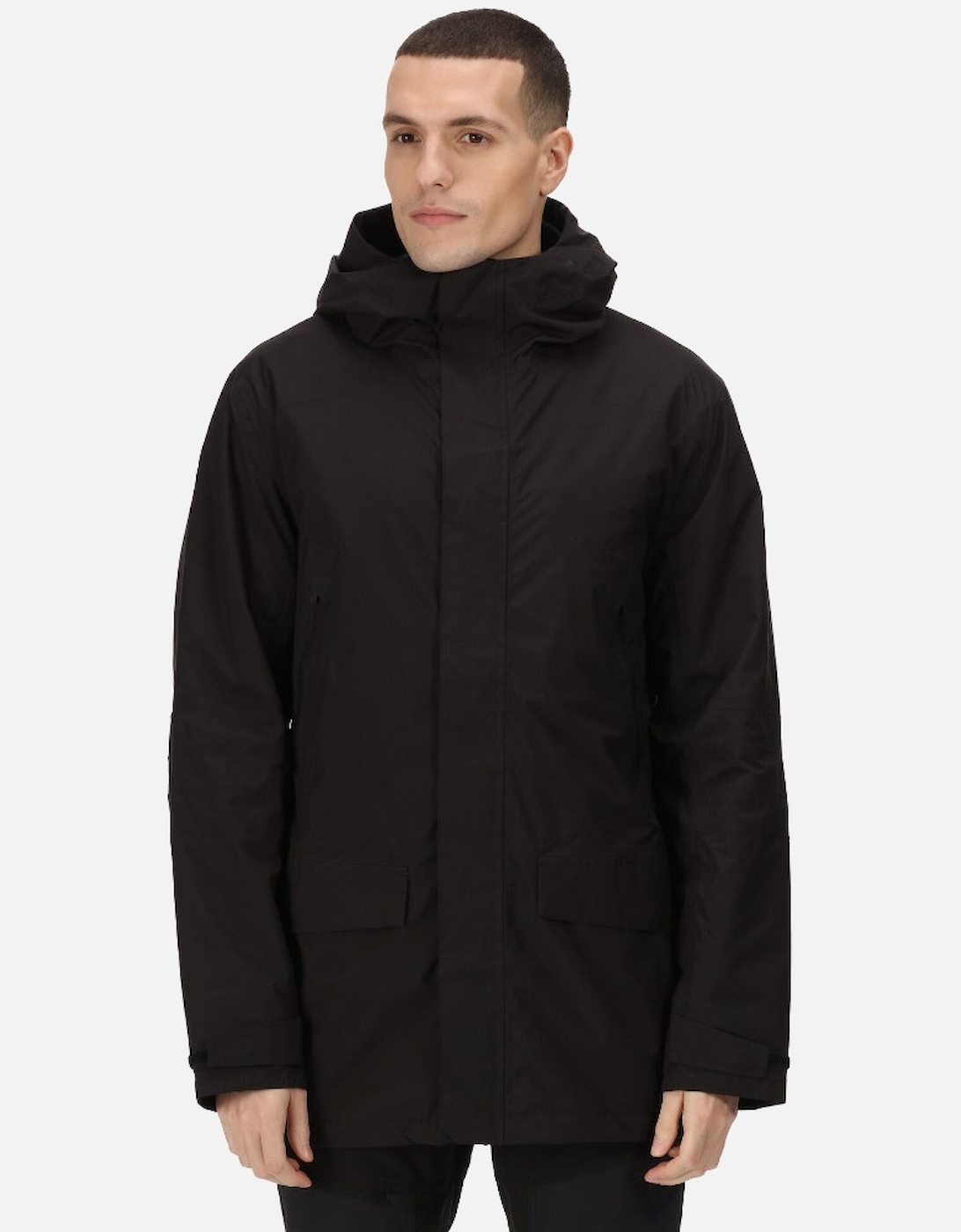 Regatta Mens Rulford Long Length Insulated Waterproof Jacket 4 Regatta Mens Rulford Long Length Insulated Waterproof Jacket - Image 2