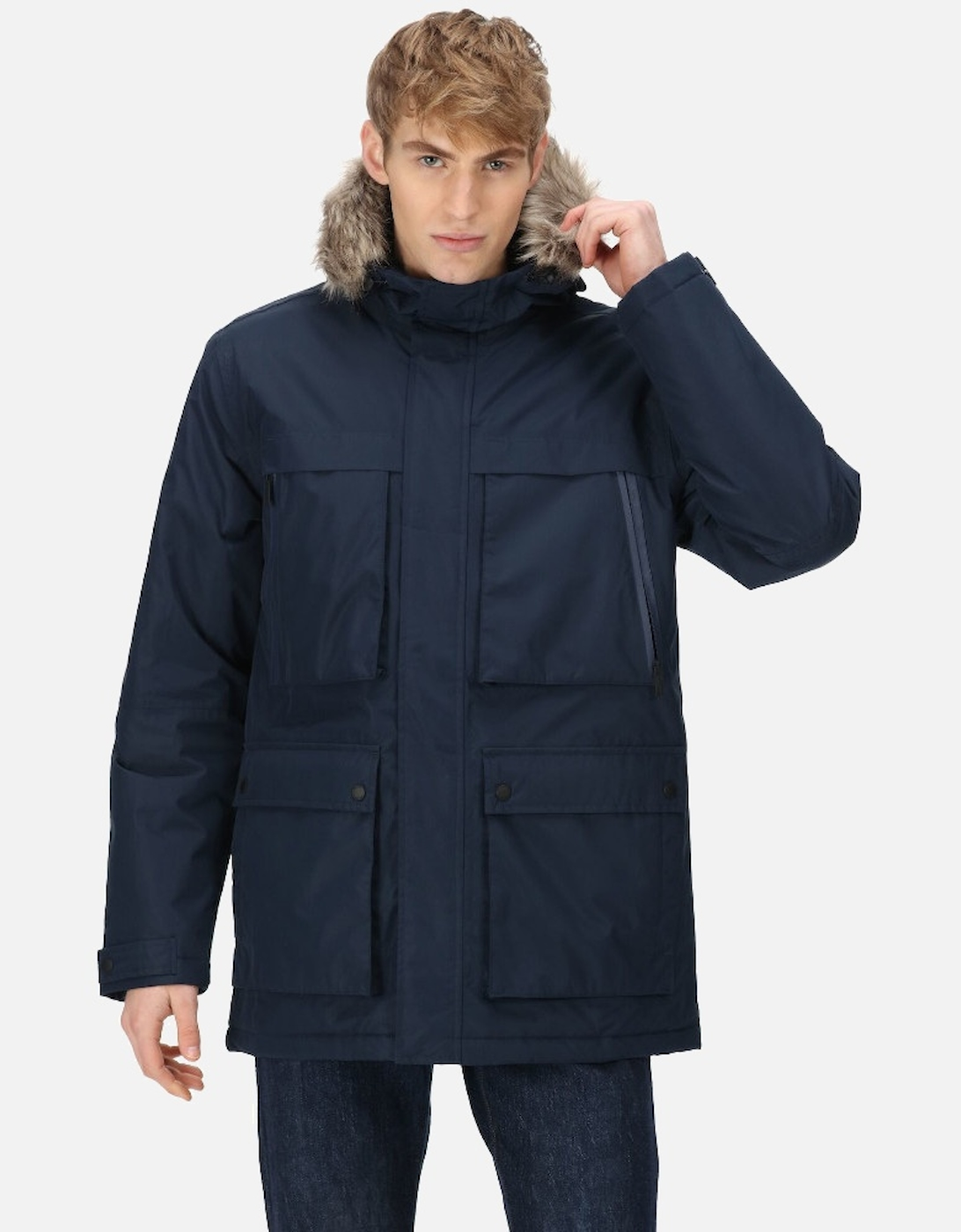 Regatta Mens Volter Insulated Waterproof Parka Jacket 4 Regatta Mens Volter Insulated Waterproof Parka Jacket - Image 2