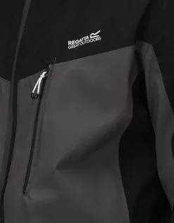 Regatta Mens Birchdale Waterproof Breathable Hooded Outdoor Jacket Coat -Regatta Shop 51622113 Zoom