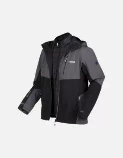 Regatta Mens Wentwood VII 3 In 1 Waterproof Jacket -Regatta Shop 53230210 Zoom