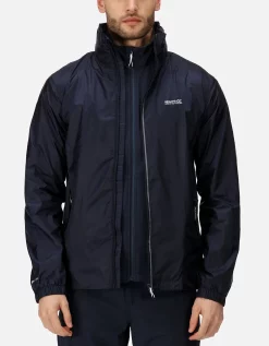 Regatta Mens Lyle IV Lightweight Waterproof Outdoor Walking Packaway Jacket -Regatta Shop 56006850 Zoom