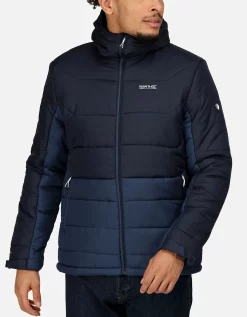 Regatta Mens Nevado VI Hooded Warm Insulated Padded Puffer Jacket Coat