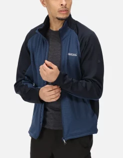 Regatta Mens Highton Full Zip Outdoor Warm Winter Lightweight Fleece Jacket