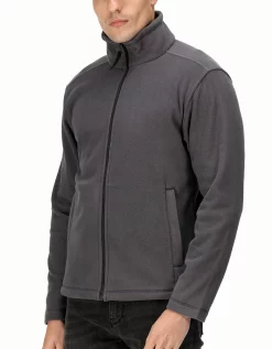 Regatta Professional Mens Micro Zip Warm Outdoor Full Zip Fleece Jacket