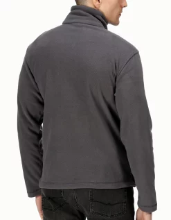 Regatta Professional Mens Micro Zip Warm Outdoor Full Zip Fleece Jacket -Regatta Shop 57551293 Zoom