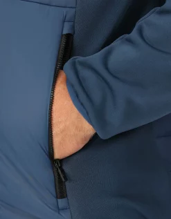 Regatta Mens Clumber III Hybrid Stretch Warm Winter Outdoor Jacket - Blue Wing -Regatta Shop 57686521 Zoom