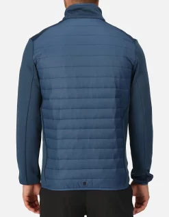 Regatta Mens Clumber III Hybrid Stretch Warm Winter Outdoor Jacket - Blue Wing -Regatta Shop 57686522 Zoom