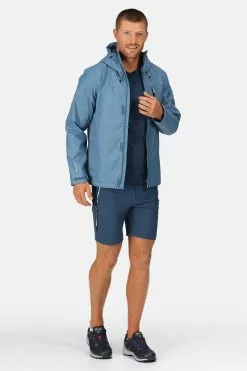 Regatta Blue Baslow Waterproof Jacket