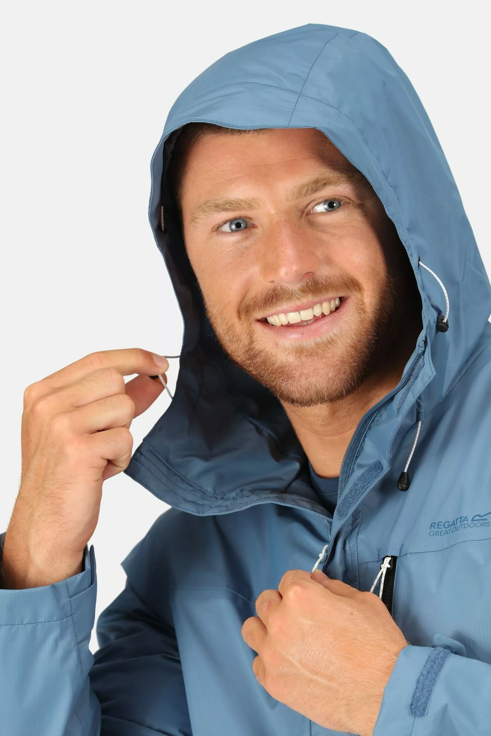 Regatta Blue Baslow Waterproof Jacket 7 Regatta Blue Baslow Waterproof Jacket - Image 5