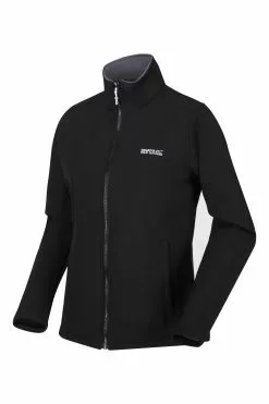 Regatta Black Connie V Full Zip Softshell Jacket -Regatta Shop 677998s6