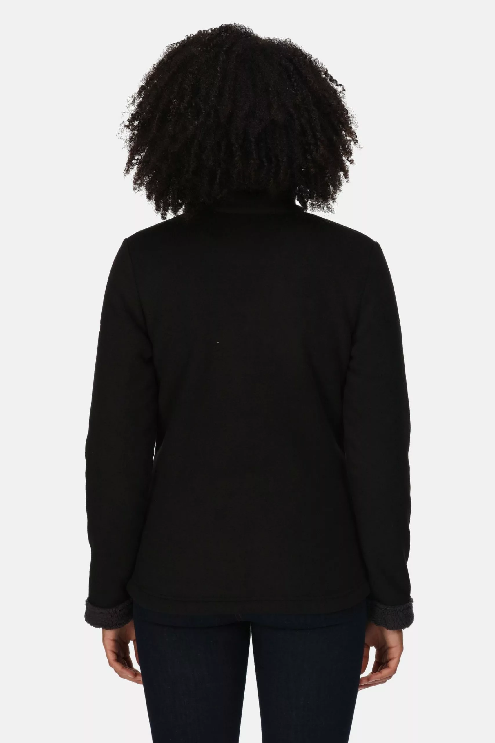 Regatta Black Brandall Full Zip Fleece Jacket 5 Regatta Black Brandall Full Zip Fleece Jacket - Image 3