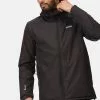 Regatta Thornridge II Black Waterproof Grown On Hooded Jacket 1 Regatta Thornridge II Black Waterproof Grown On Hooded Jacket -Regatta Shop 893059s