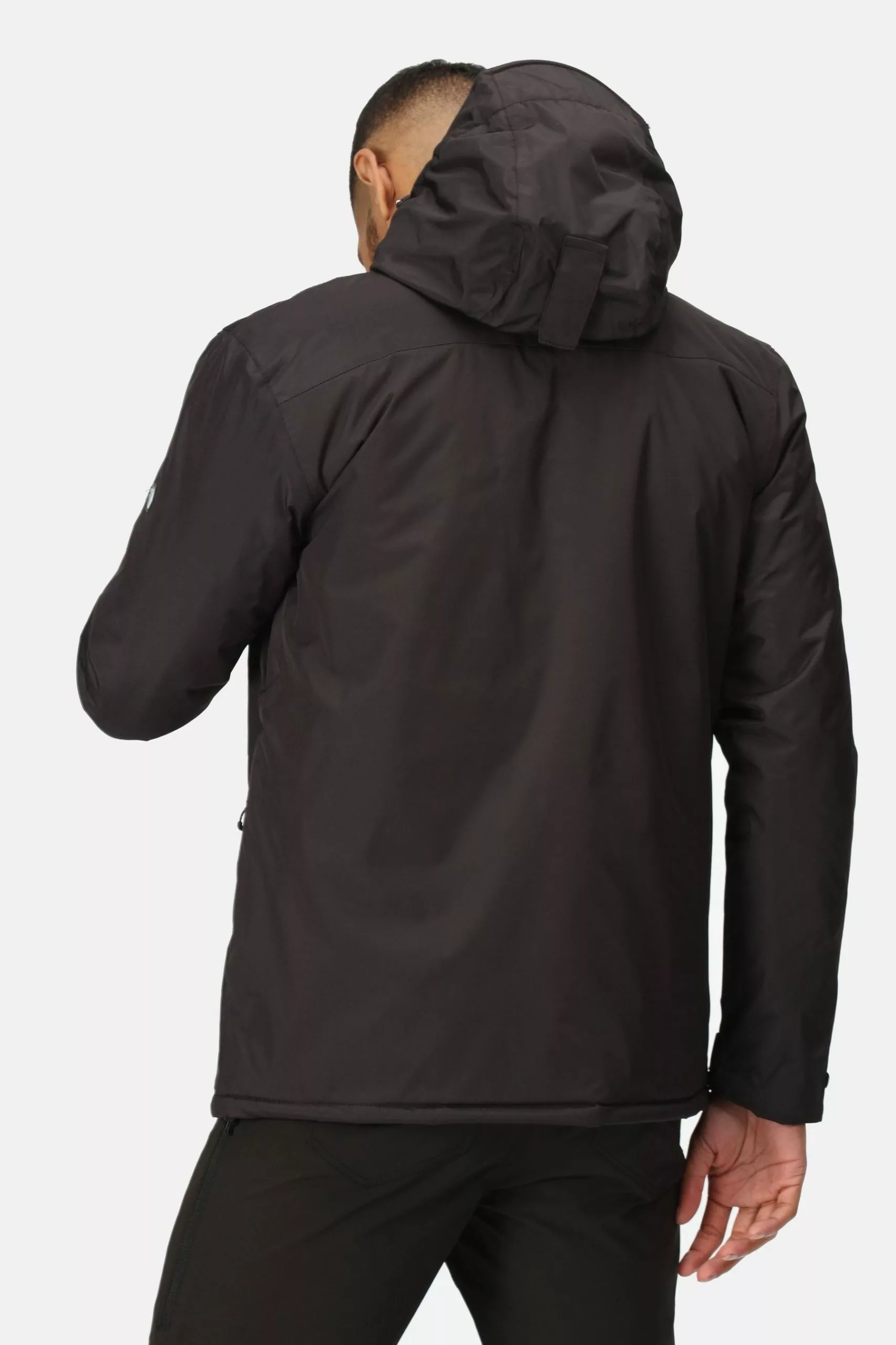 Discount Promotion Regatta Thornridge II Black Waterproof Grown On