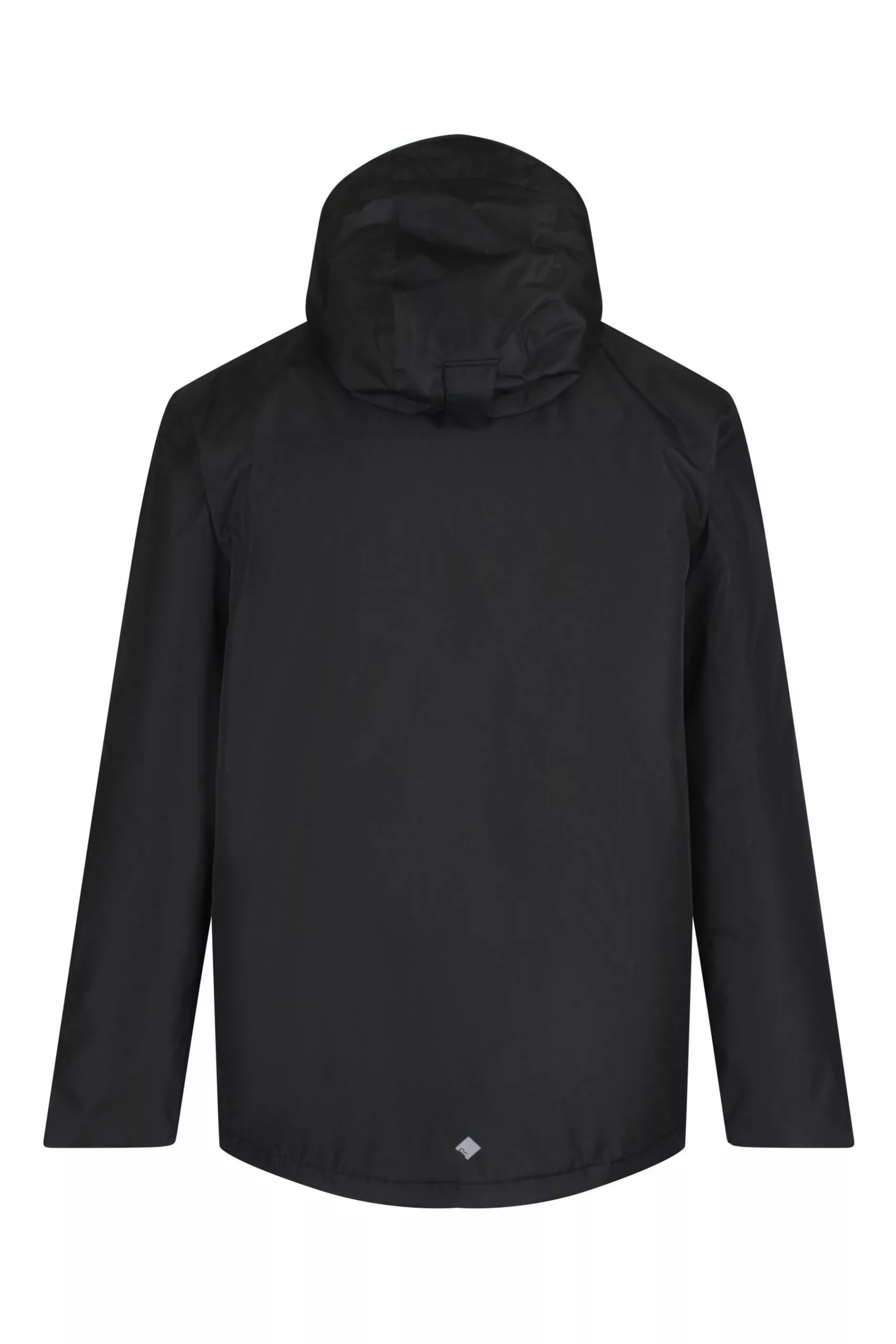 Regatta Thornridge II Black Waterproof Grown On Hooded Jacket 10 Regatta Thornridge II Black Waterproof Grown On Hooded Jacket - Image 8