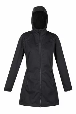 Regatta Alerie II Softshell Longline Black Jacket -Regatta Shop A54380s7