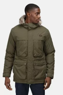 Regatta Green Volter Waterproof Heated Parka Jacket