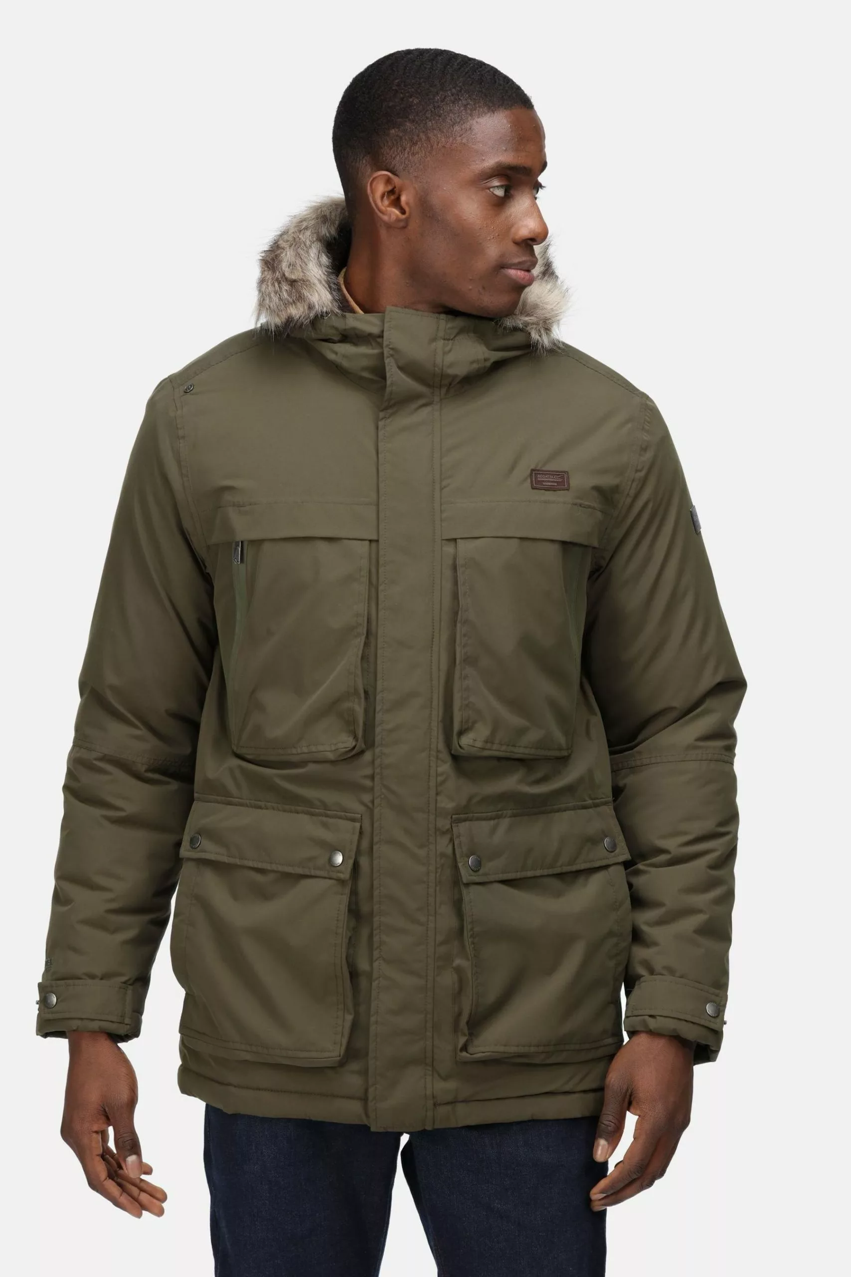 Regatta Green Volter Waterproof Heated Parka Jacket 3 Regatta Green Volter Waterproof Heated Parka Jacket
