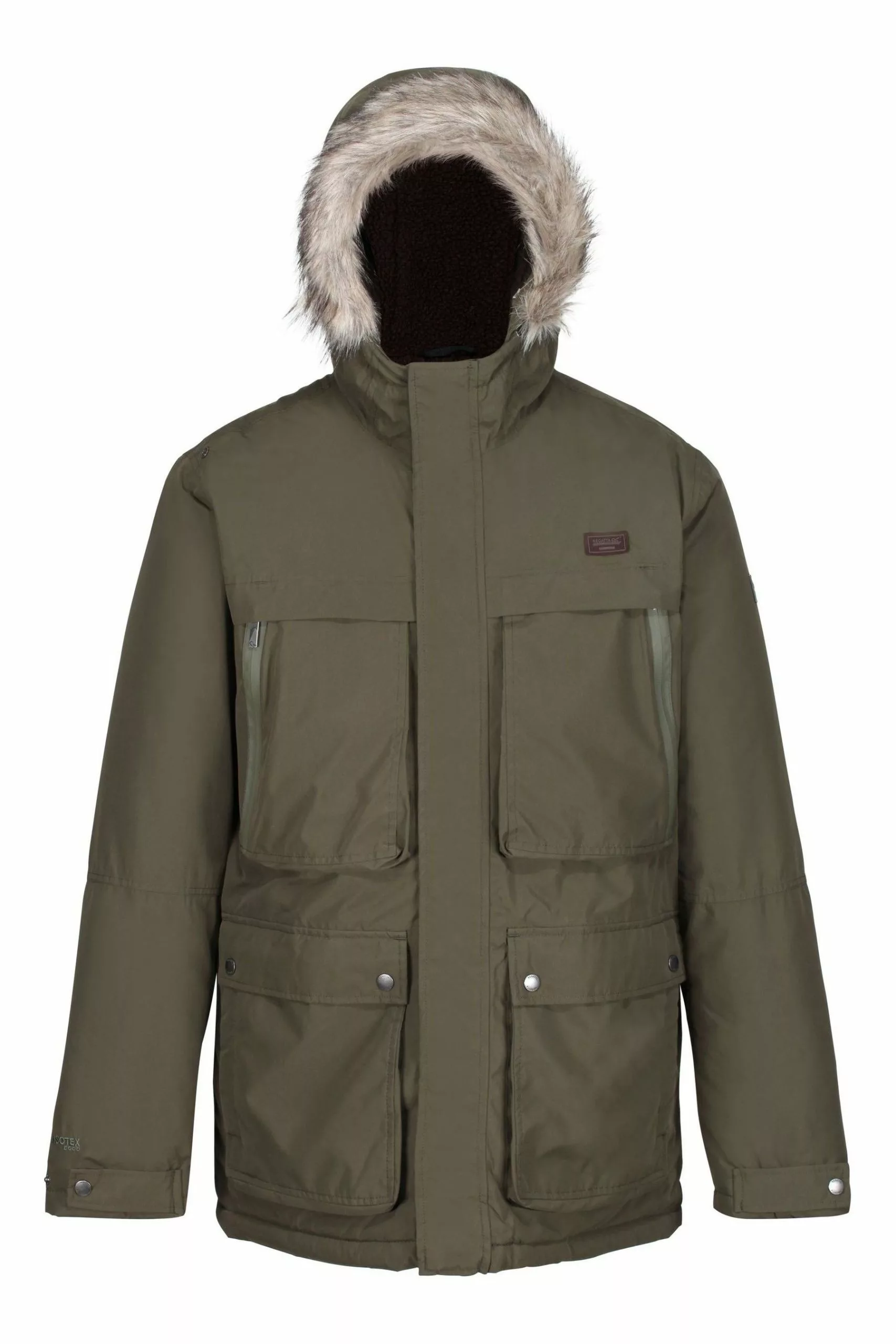 Regatta Green Volter Waterproof Heated Parka Jacket 9 Regatta Green Volter Waterproof Heated Parka Jacket - Image 7