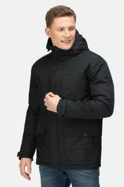 Regatta Black Sterlings III Waterproof Jacket