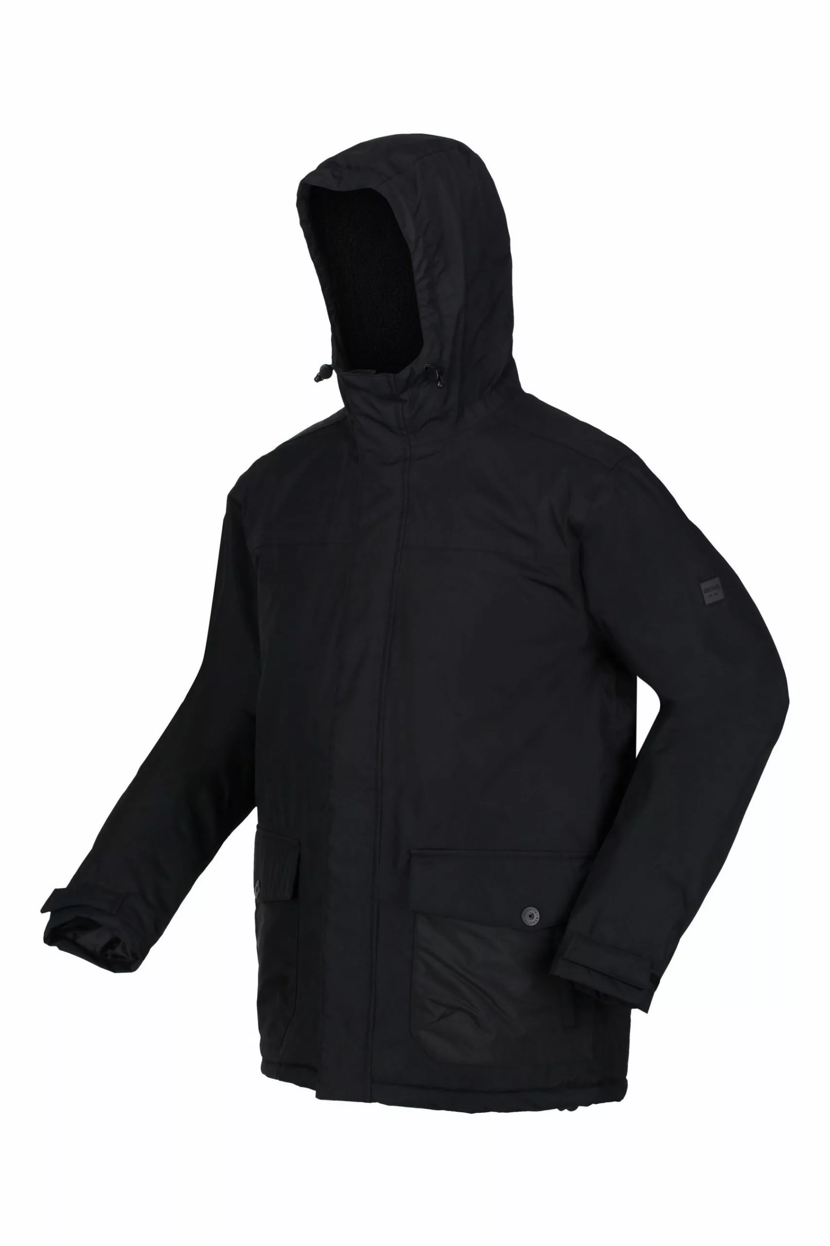 Regatta Black Sterlings III Waterproof Jacket 10 Regatta Black Sterlings III Waterproof Jacket - Image 8