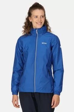 Regatta Blue Corinne IV Waterproof Packaway Jacket -Regatta Shop A73717s3