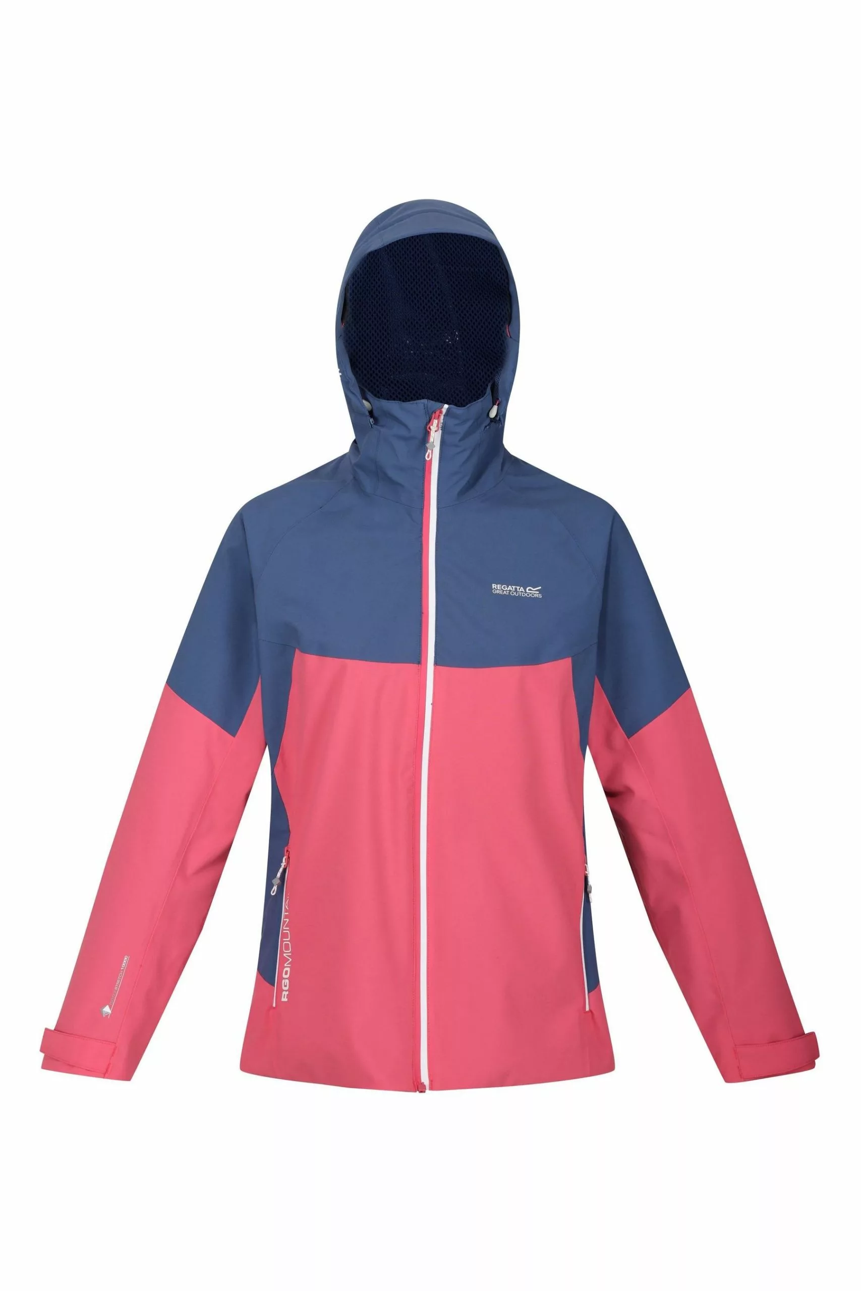 Regatta Pink Bosfield Waterproof Jacket 3 Regatta Pink Bosfield Waterproof Jacket