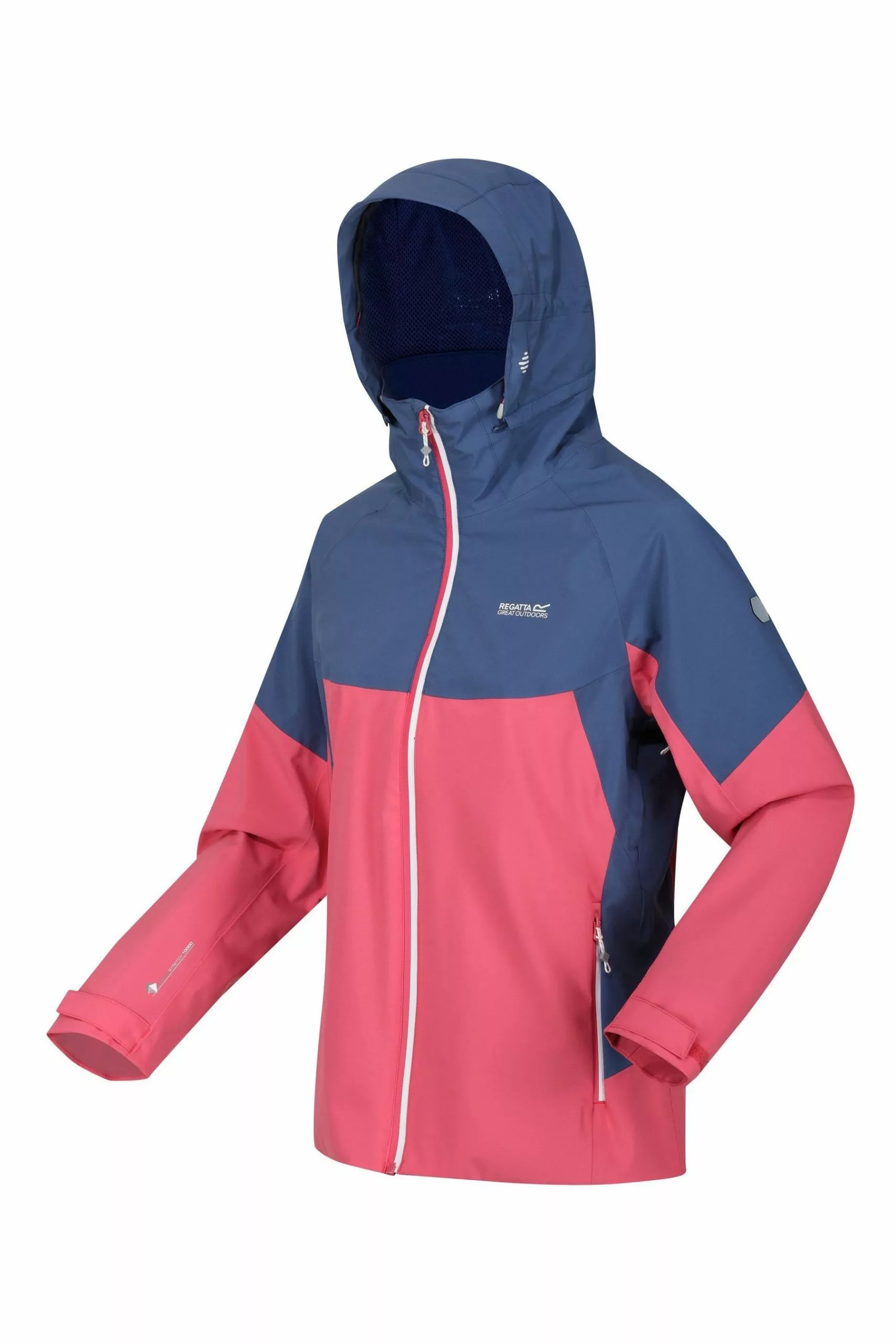 Regatta Pink Bosfield Waterproof Jacket 5 Regatta Pink Bosfield Waterproof Jacket - Image 3