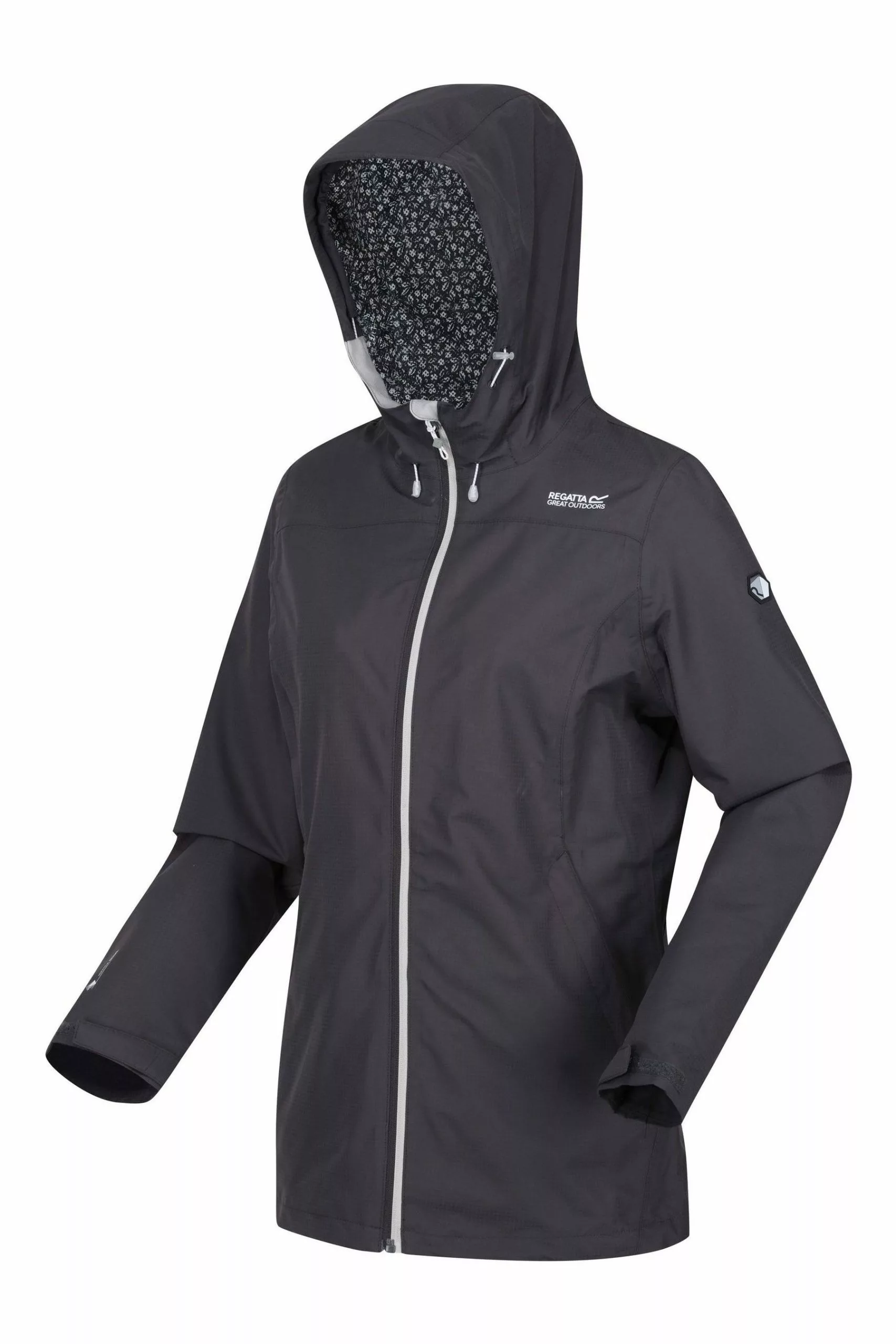 Regatta Grey Hamara III Waterproof Jacket 10 Regatta Grey Hamara III Waterproof Jacket - Image 8