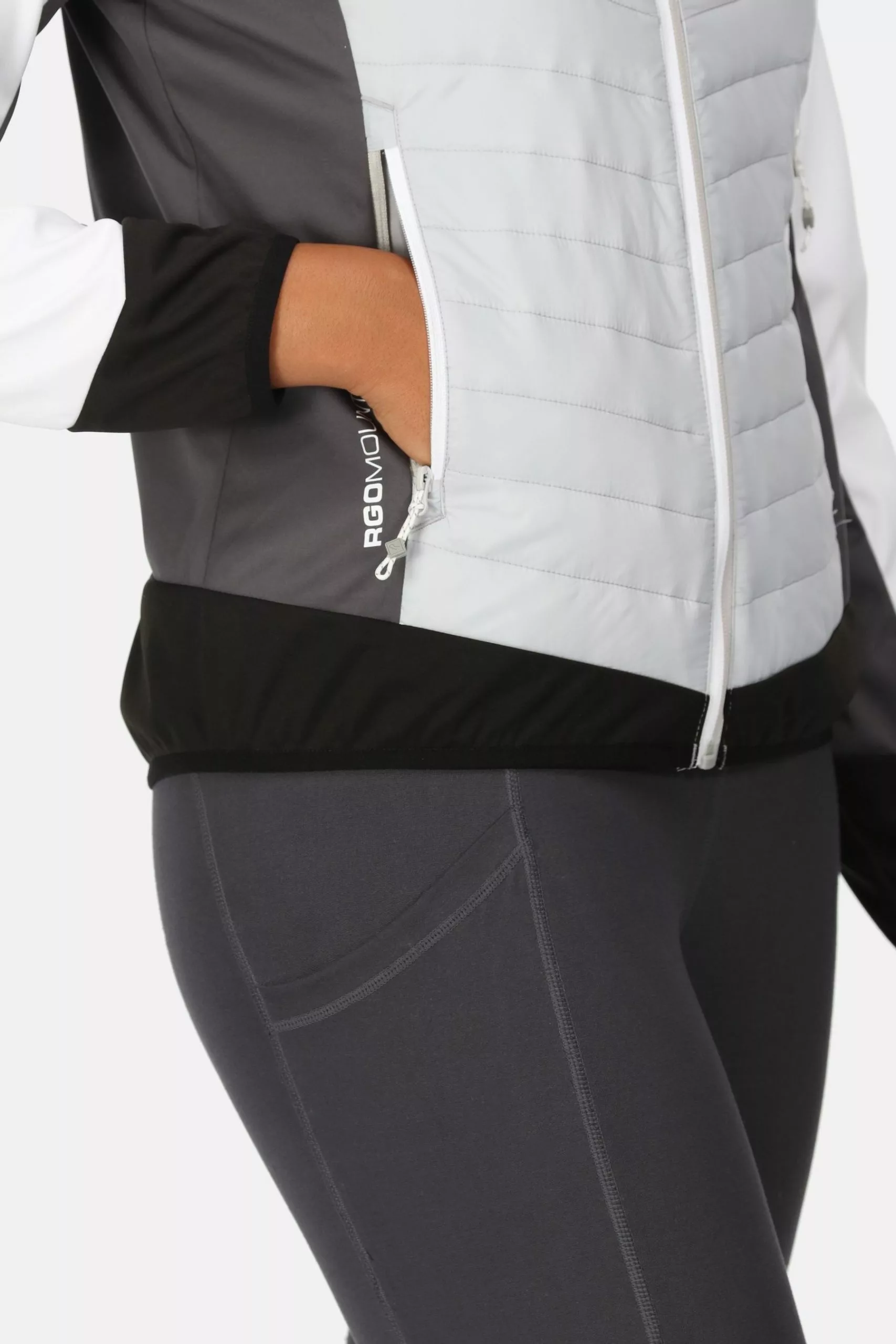 Regatta Steren White Softshell Hybrid Jacket 7 Regatta Steren White Softshell Hybrid Jacket - Image 5
