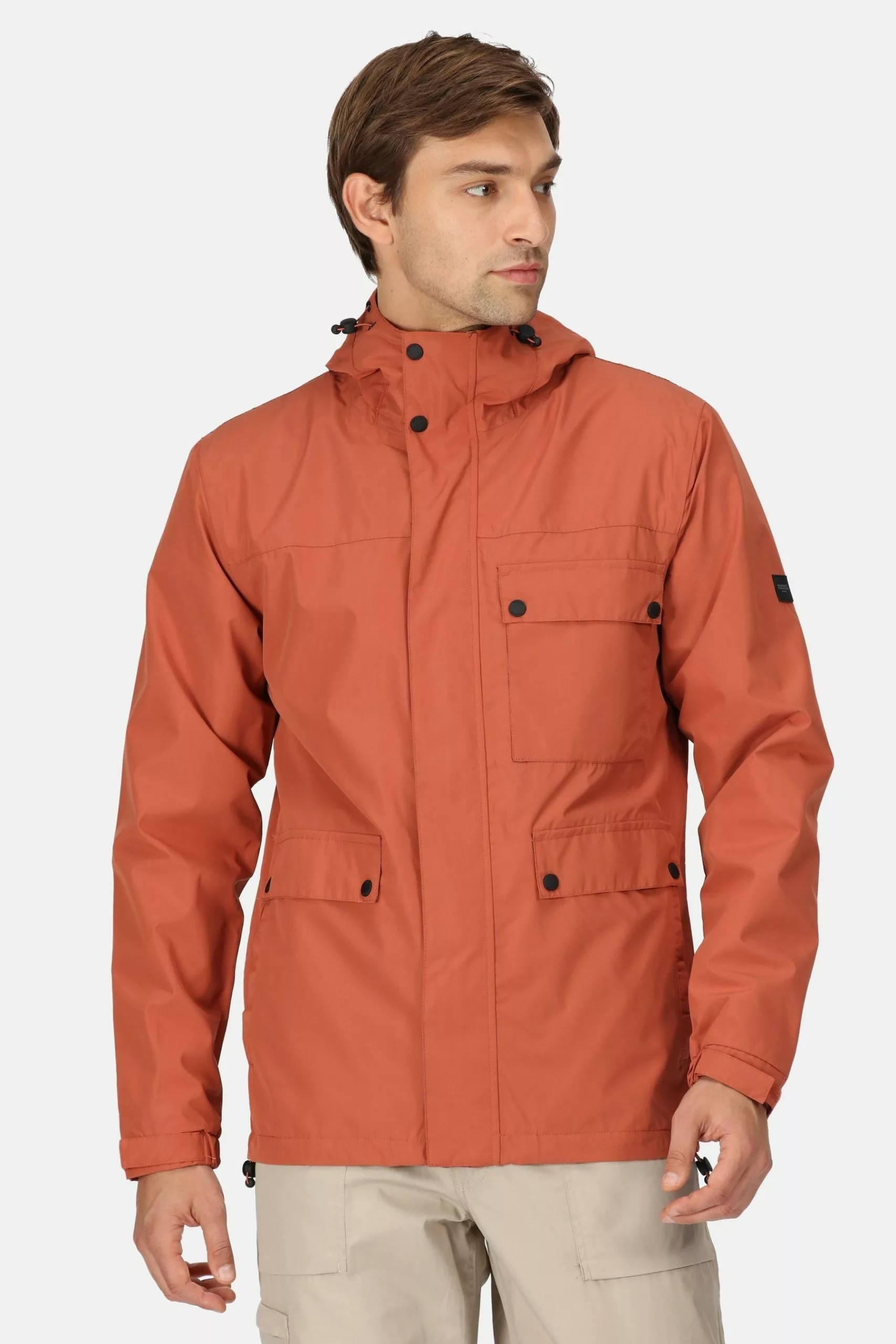 Regatta Orange Baymoor Waterproof Jacket 5 Regatta Orange Baymoor Waterproof Jacket - Image 3
